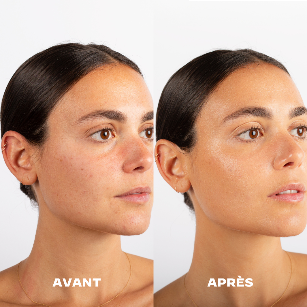 Natürliches und feuchtigkeitsspendendes getöntes Serum - 02 Clair - Panier des Sens