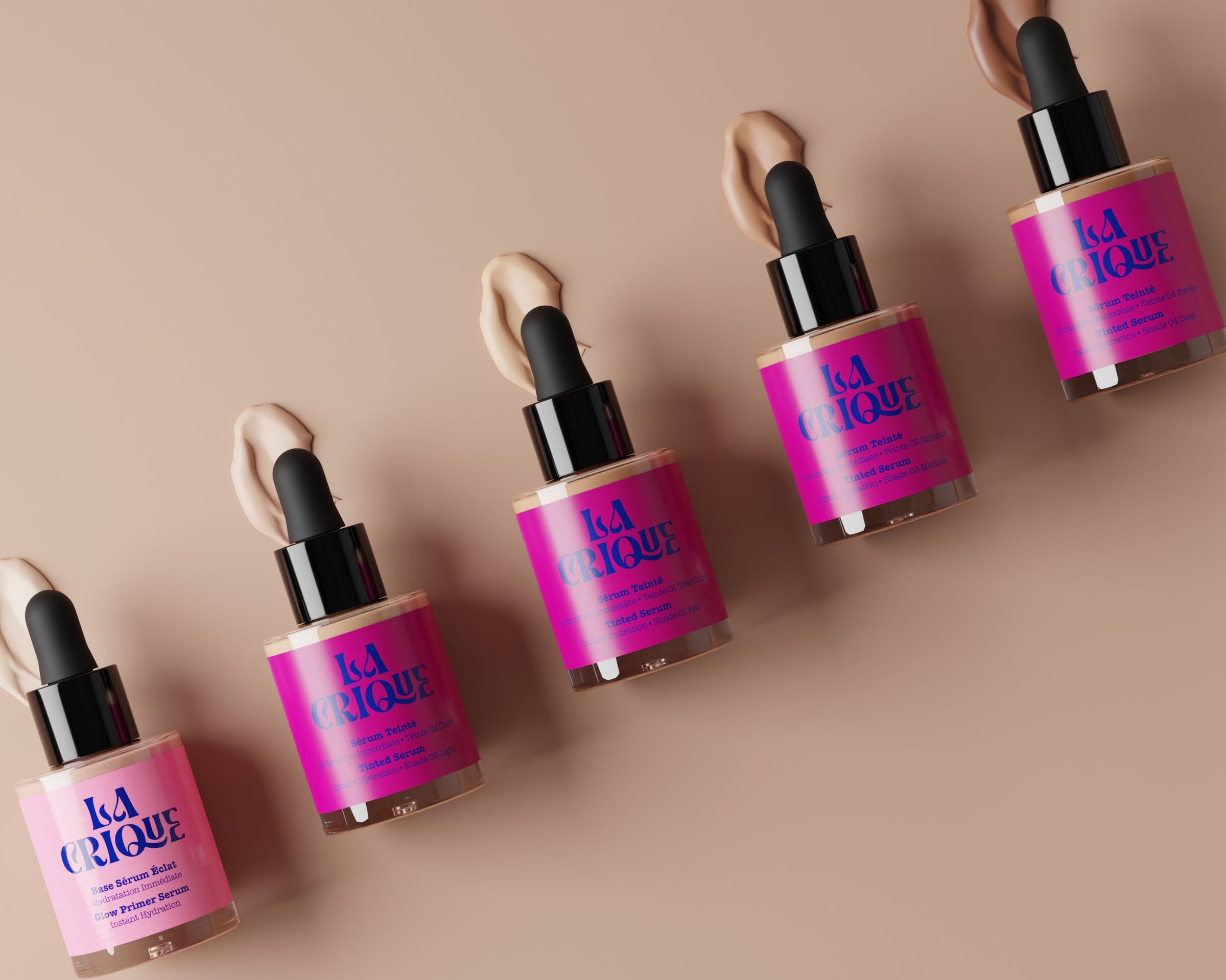 Tinted serums and primers