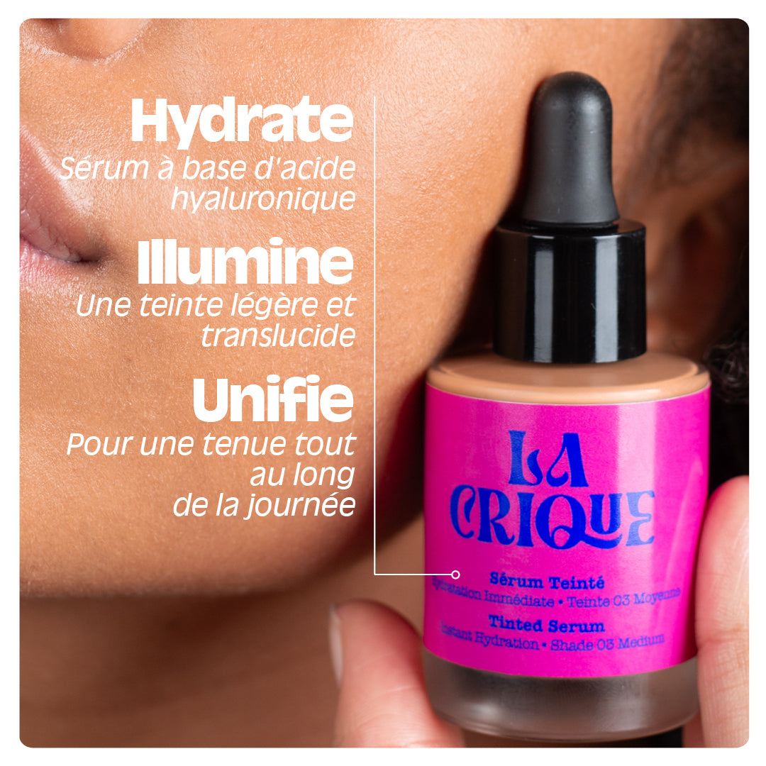 Sérum teinté naturel & hydratant - 02 Clair