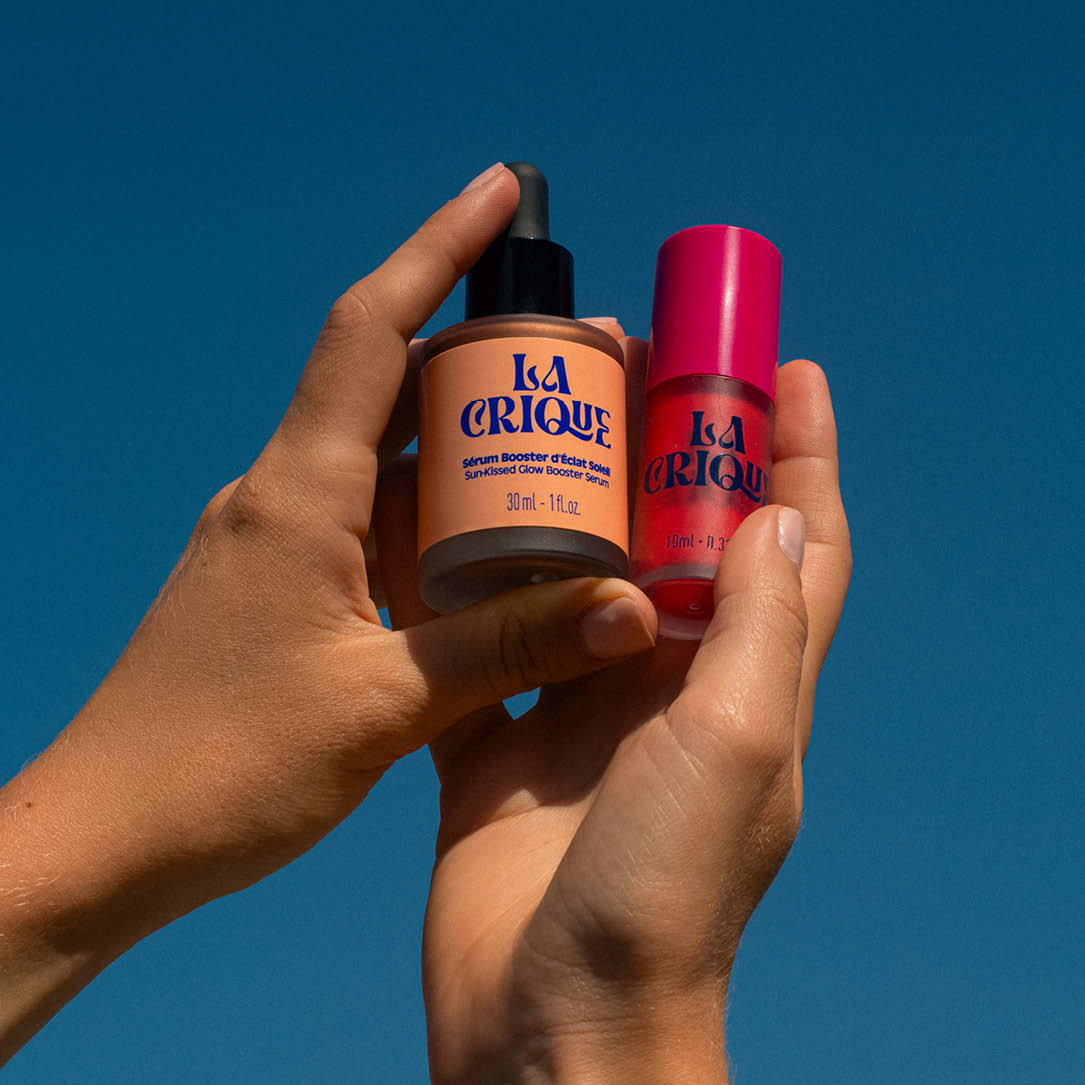 Duo Sérum Booster d’Éclat et Eau à Lèvres | La Crique Beauty