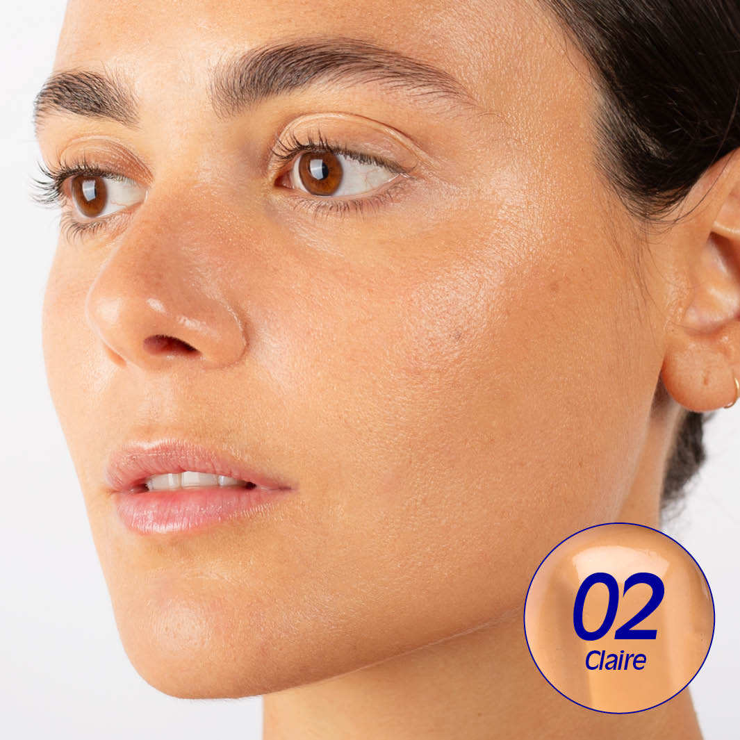 Natürlich getöntes & feuchtigkeitsspendendes Serum - 02 Clair