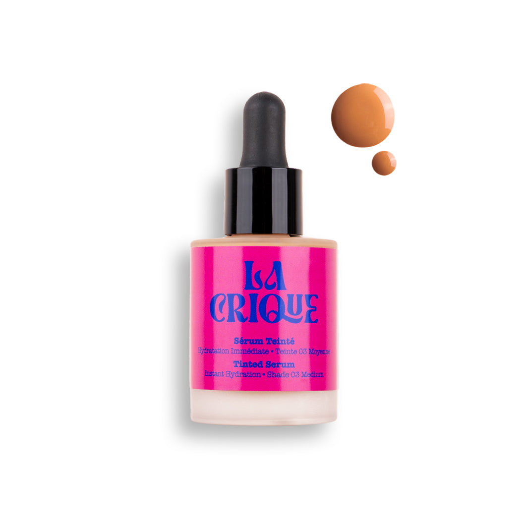 Duo look Teint Naturel Parfait 03 - Tinted Serum 03 Medium + Mattifying Powder 03 Sweet Almond