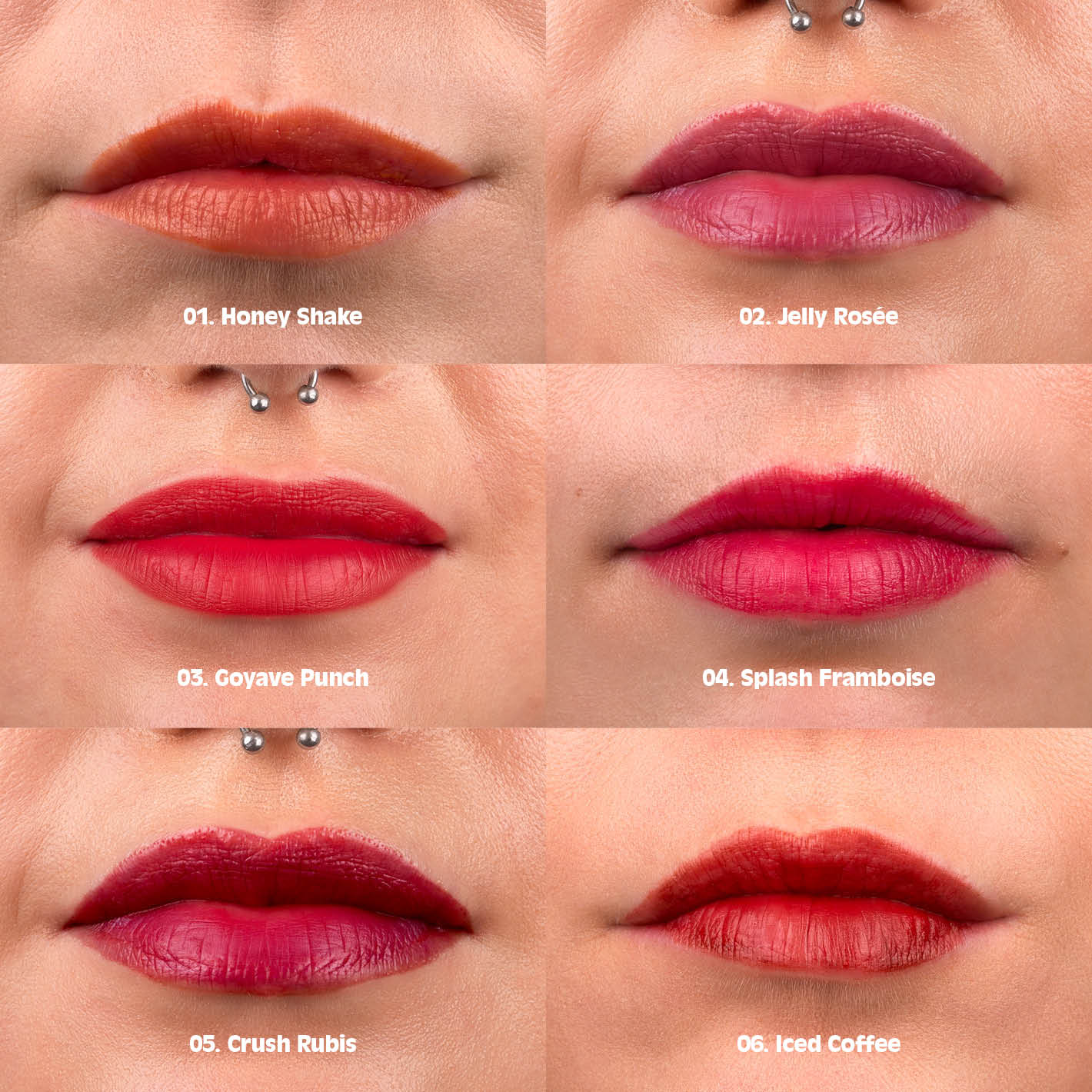 Lip balms comparison