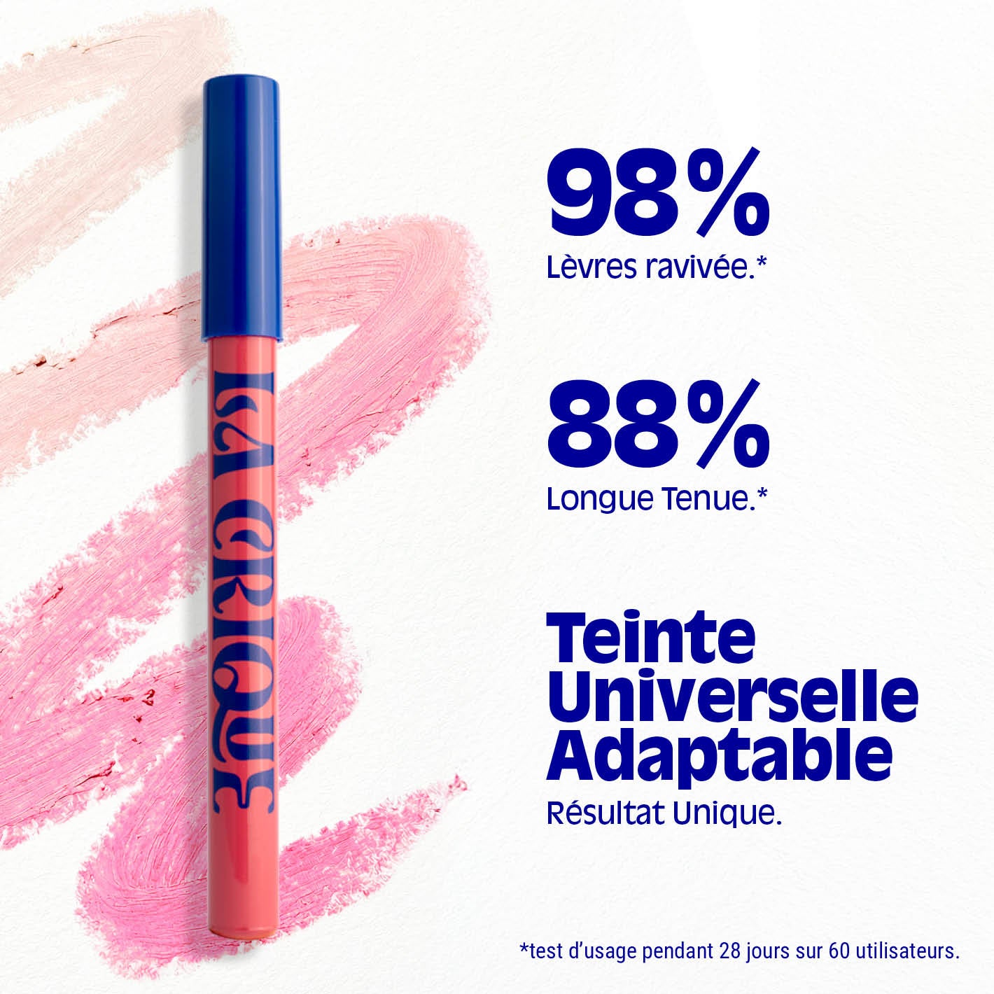 pH Reactive Lip Balm Pencil (claims)