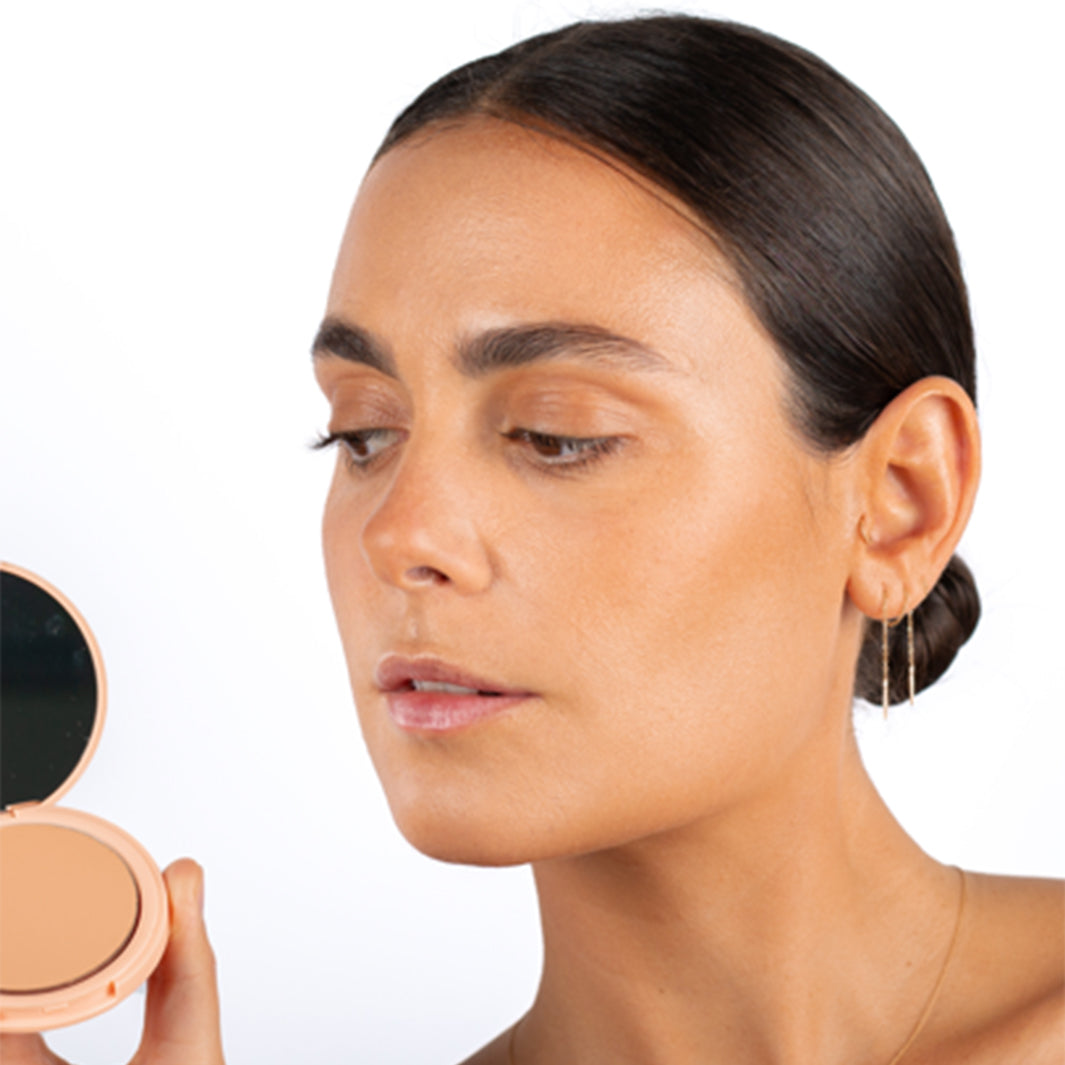 Mattifying Face Powder SPF 15 - 02 Peach Skin